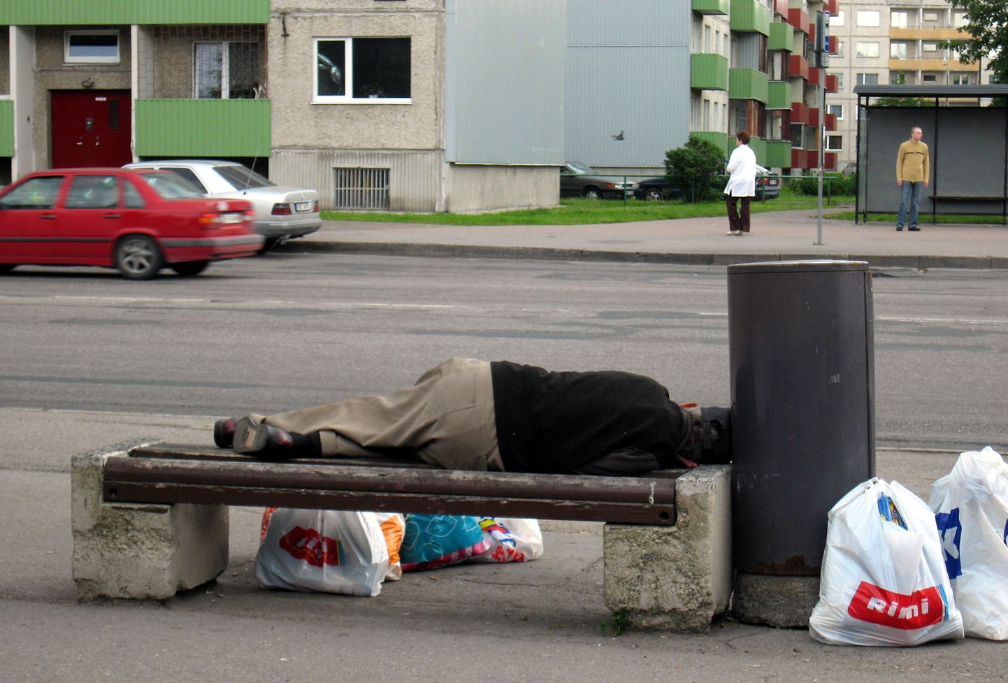 Бездомный. Фото иллюстративное.