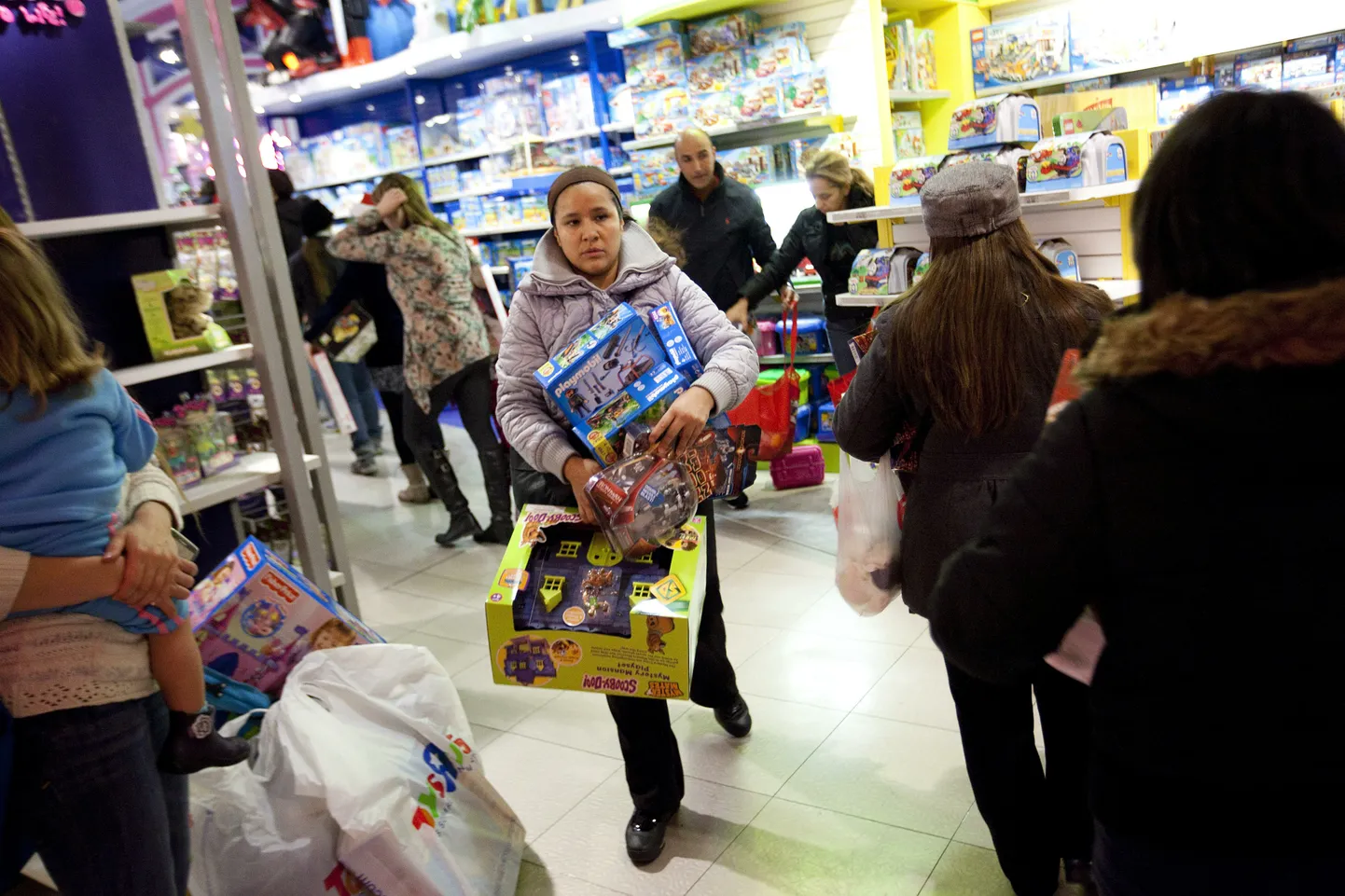 Tänupühade järgne traditsiooniline Black Friday ehk "Hullud päevad" Ameerika moodi.