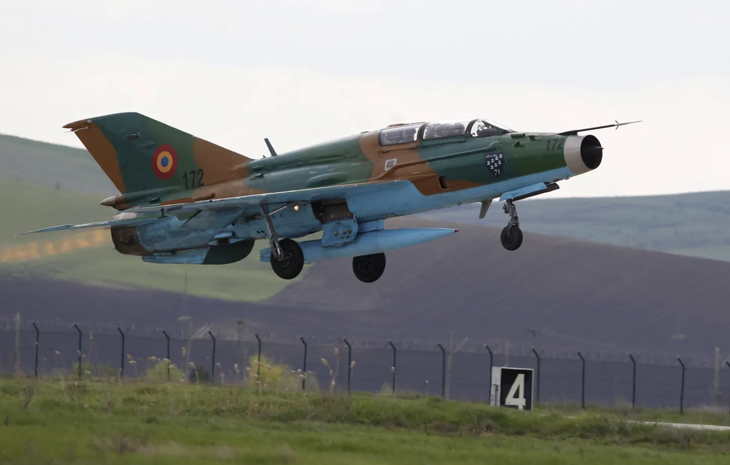 Rumeenia õhujõudude MIG-21.