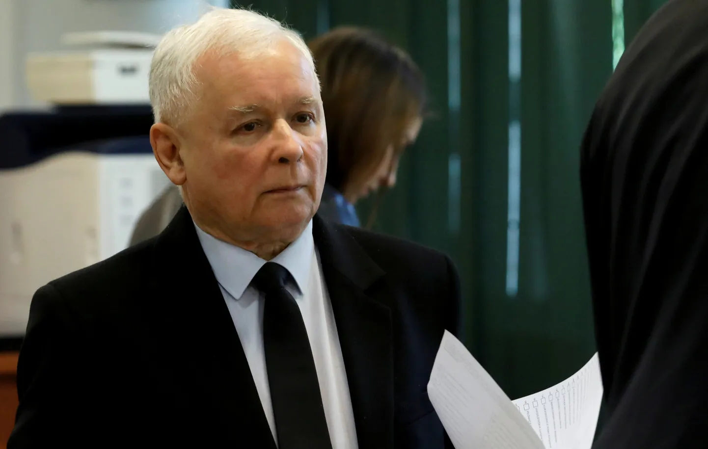 "Likums un taisnīgums" (PiS) līderis Jaroslavs Kačiņskis