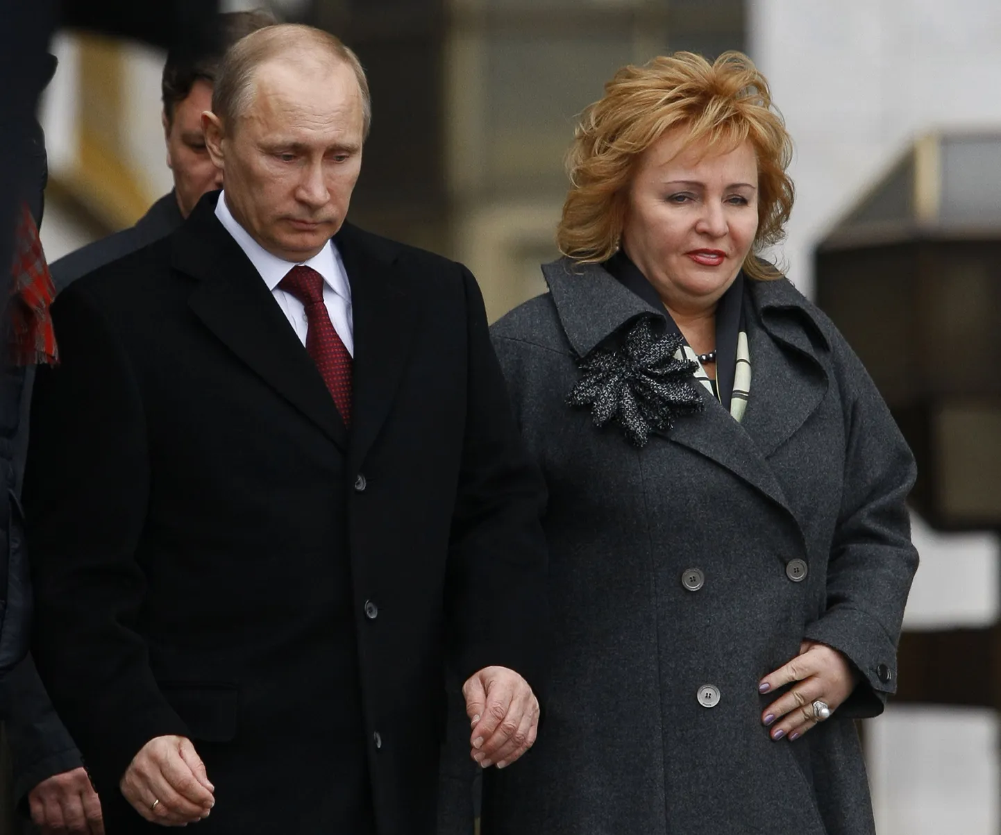 Владимир и Людмила Путины.