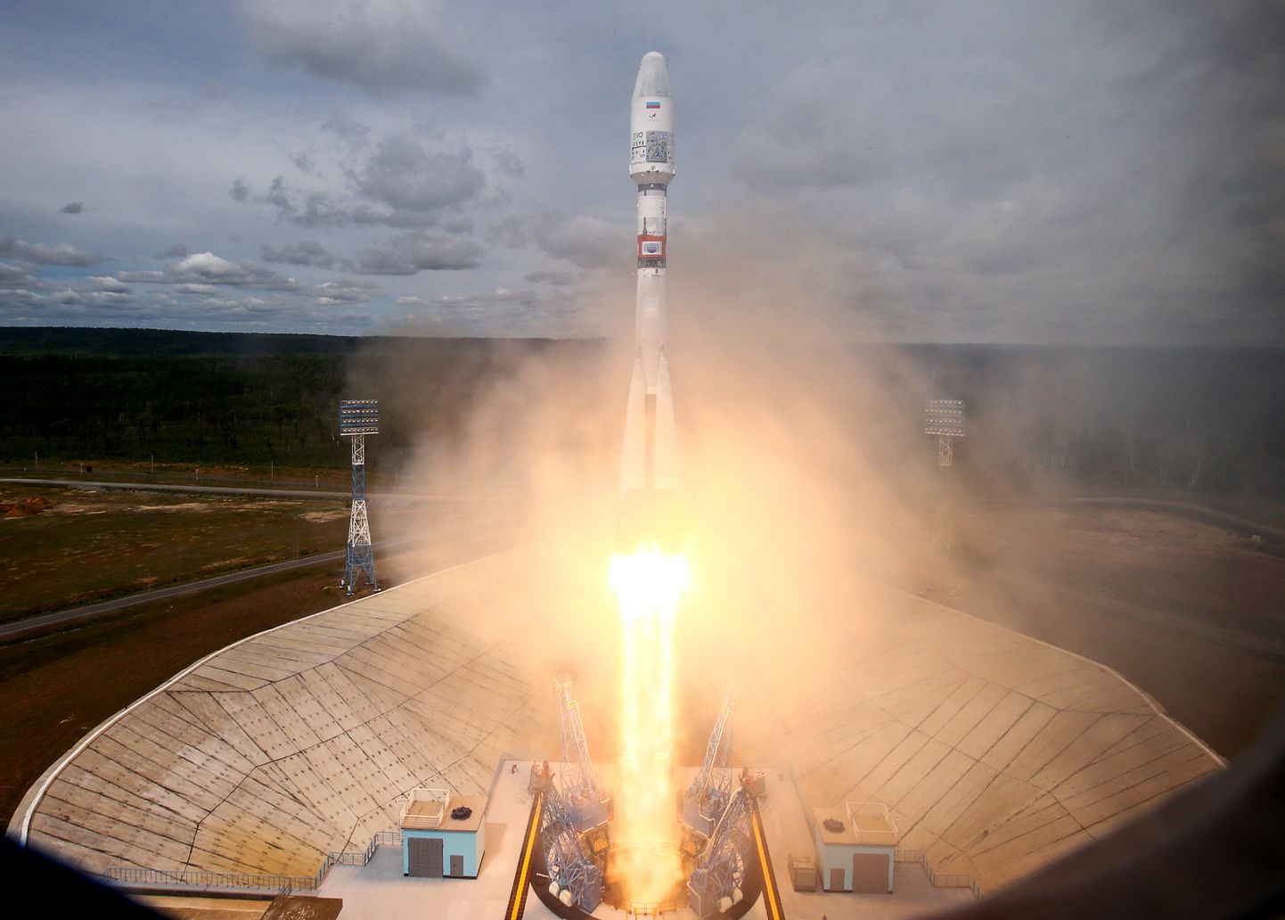 Sojuz-2 start Vostotšnõi kosmodroomil.