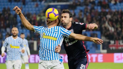 Cagliari tuli lähirivaali vastu kolme minutiga kaheväravalisest kaotusseisust välja