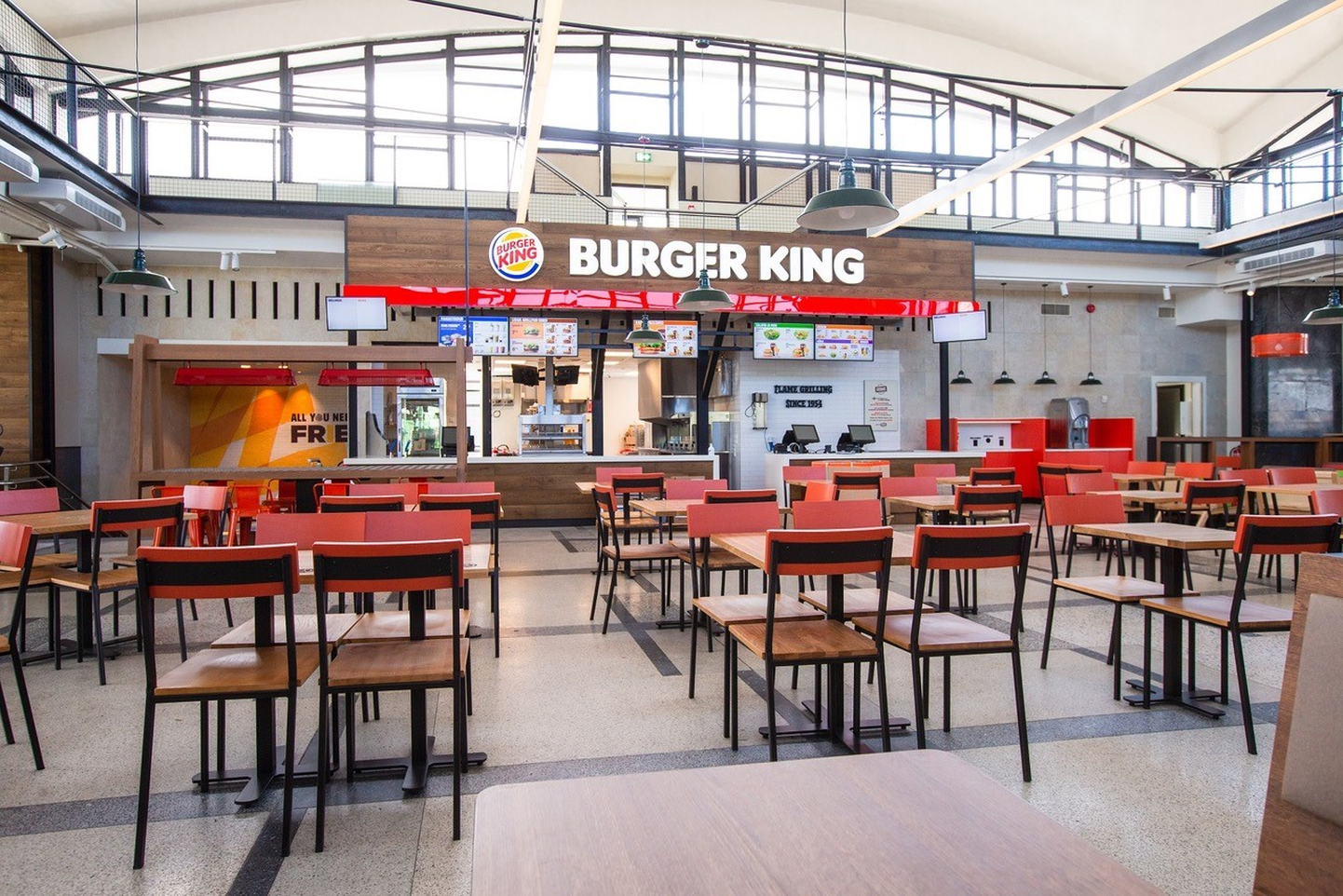 Ресторан Burger King.