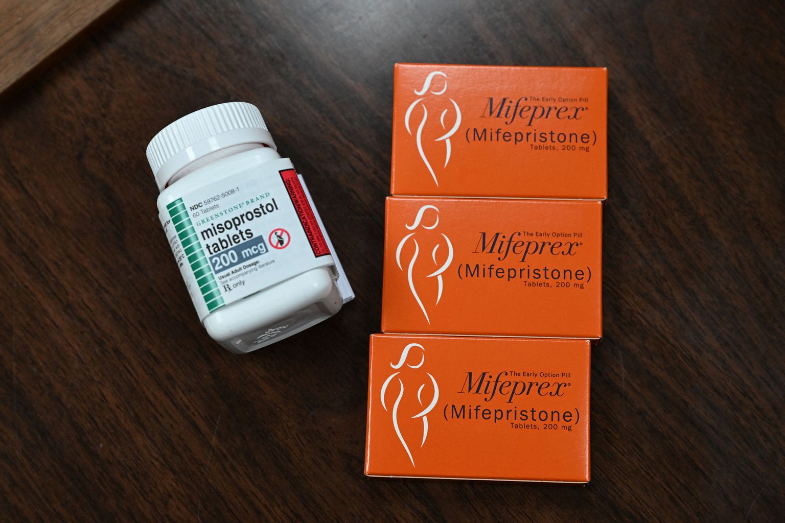 Abordivastase ravimi mifepristooni tabletid.