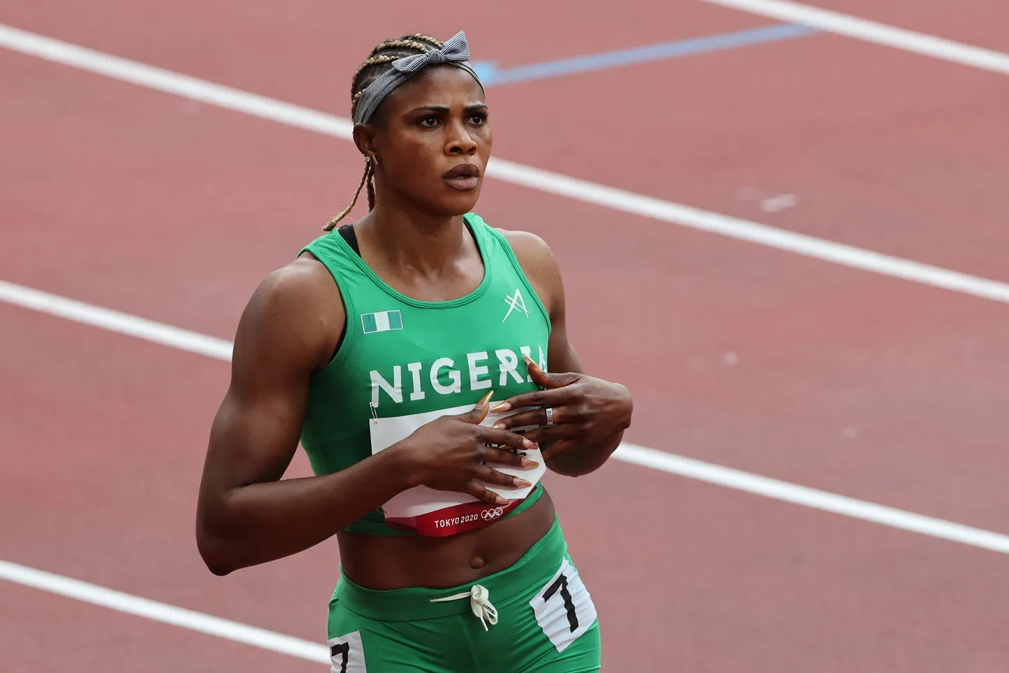 Blessing Okagbare.