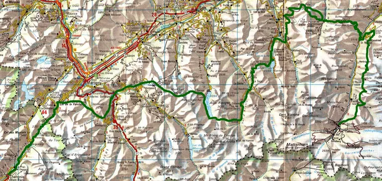 Chamonix to Zermatt