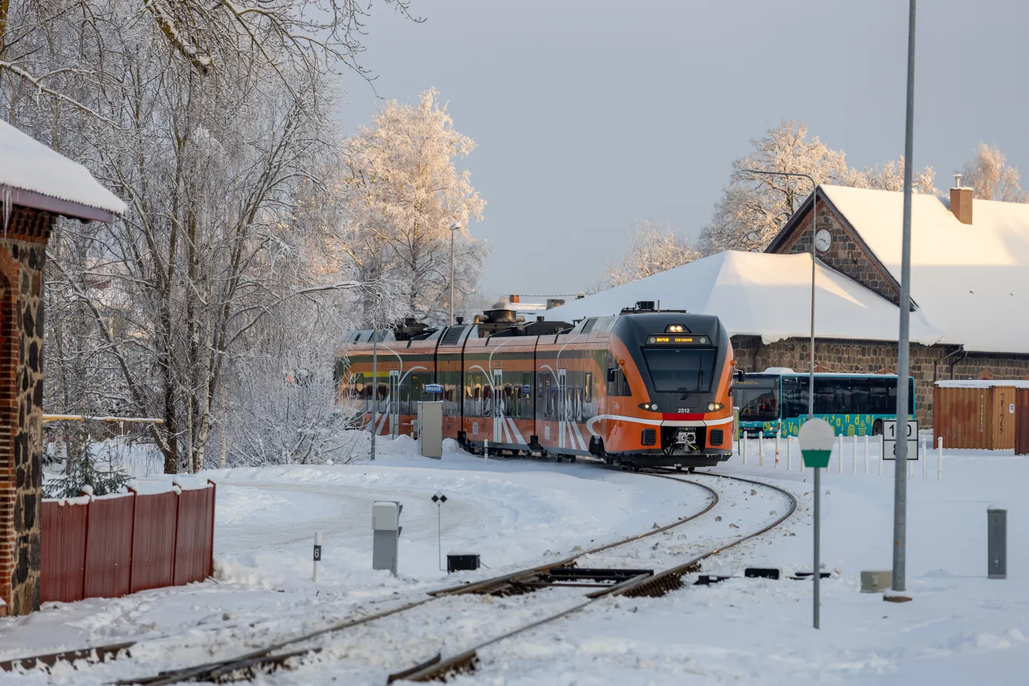 Поезд Elron.
