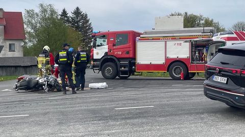 FOTOD ⟩ Kevadine tsiklisõit lõppes õnnetu kokkupõrkega