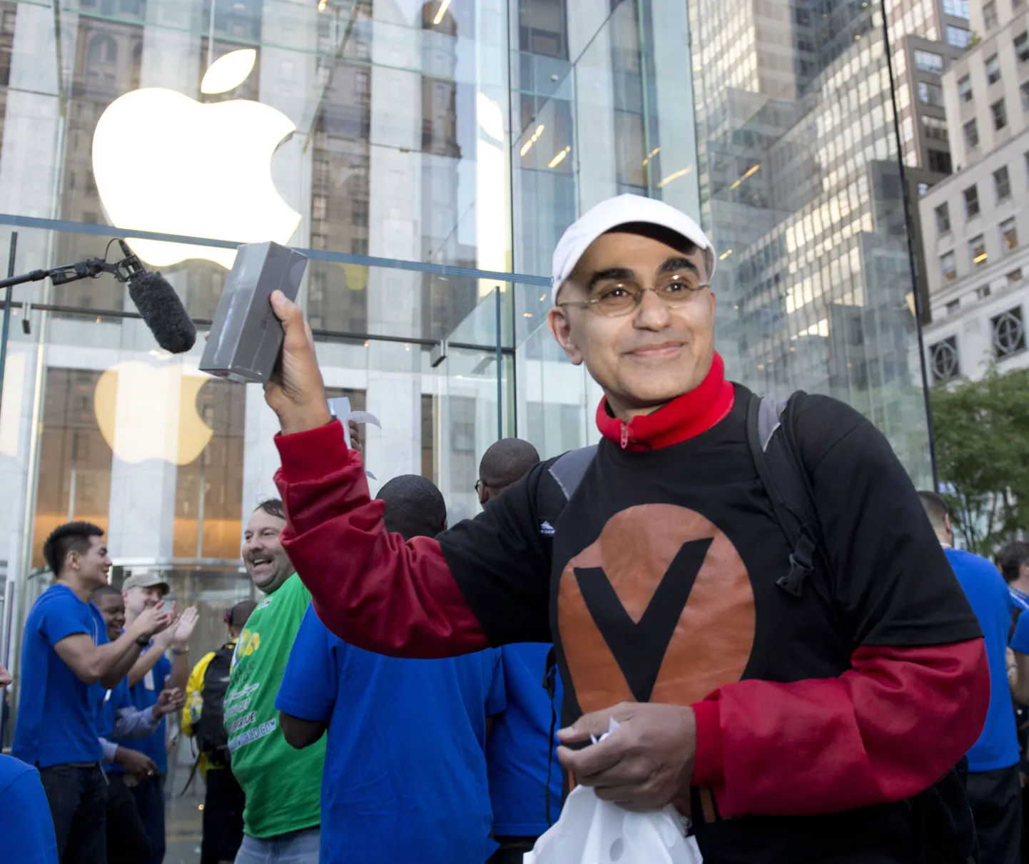 iPhone 5 müügiletulek New Yorgis.
