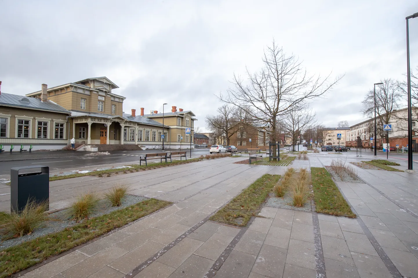 Tartu vaksali väljak.