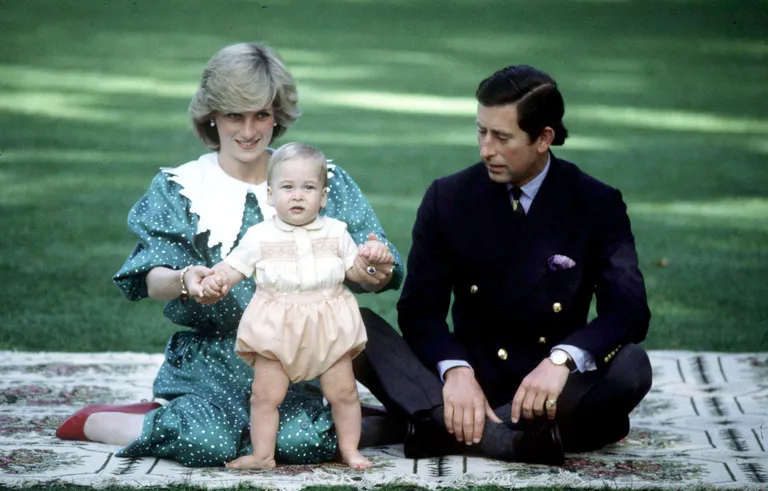 Printsess Diana, prints William, prints Charles (1983) / Scanpix