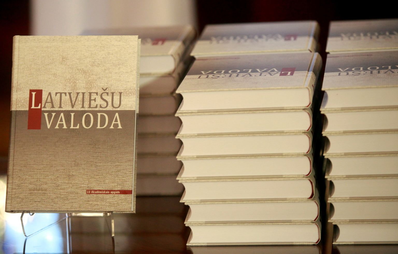 Presentation of the book "Latvian Language" at the House of Black Heads.