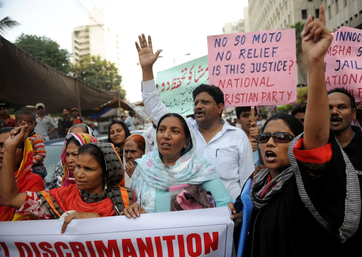 Pakistani kristlikud aktivistid on nõudnud tüdruku vabastamist.