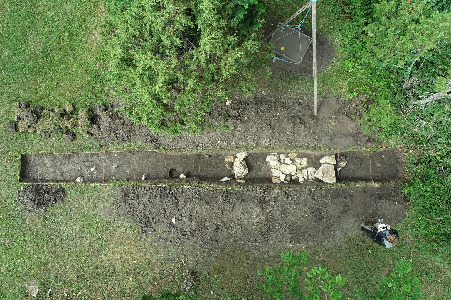 Arheoloogilised kaevamised Valjalas