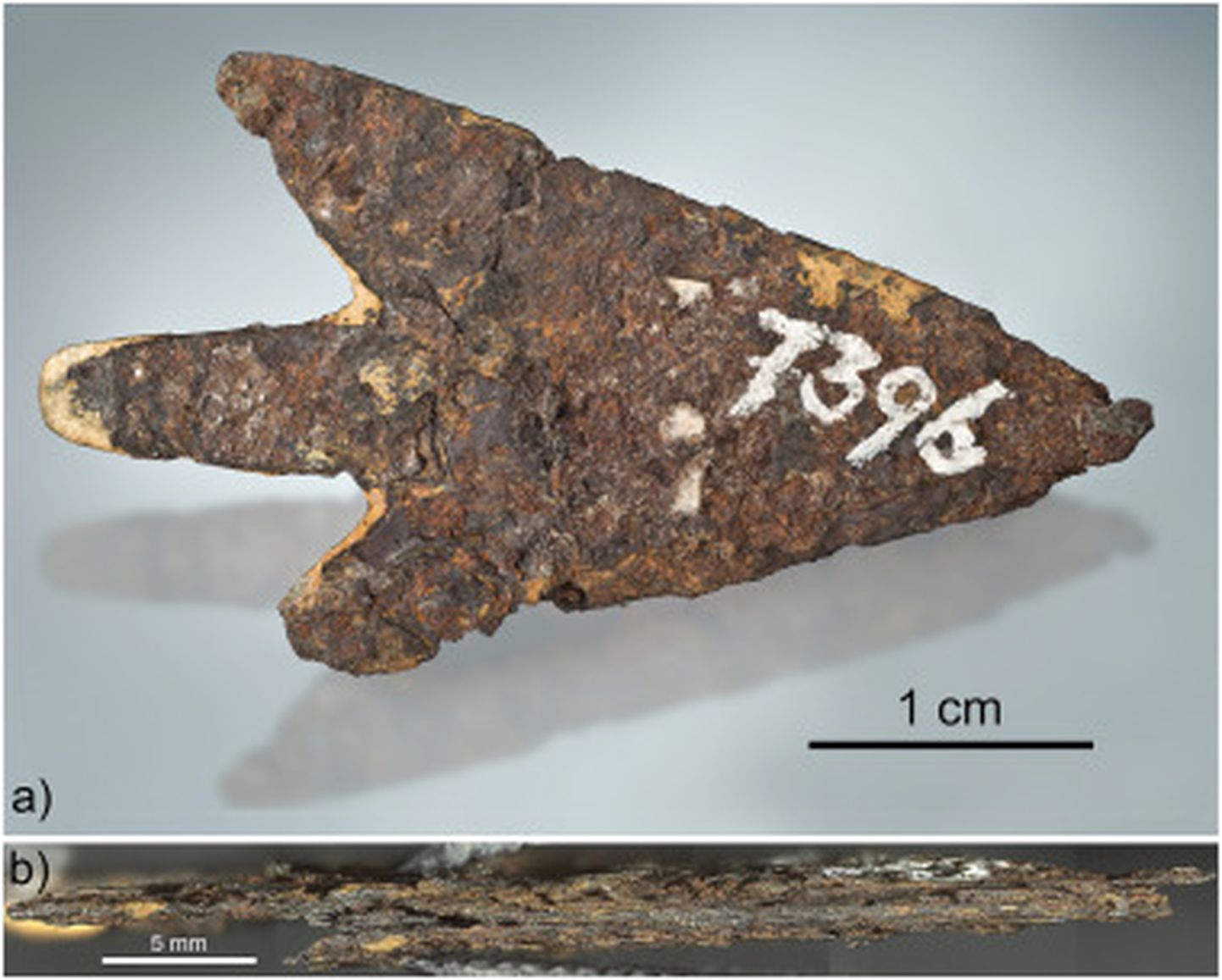 Šveitsist Möringenist leitud nooleots, mis võib olla valmistatud Saaremaale langenud meteoriidist