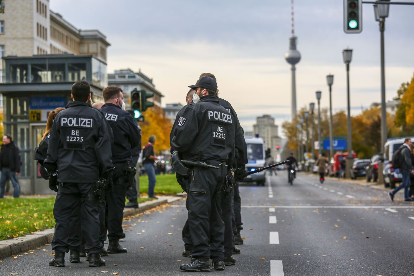 Politseinikud Berliinis.