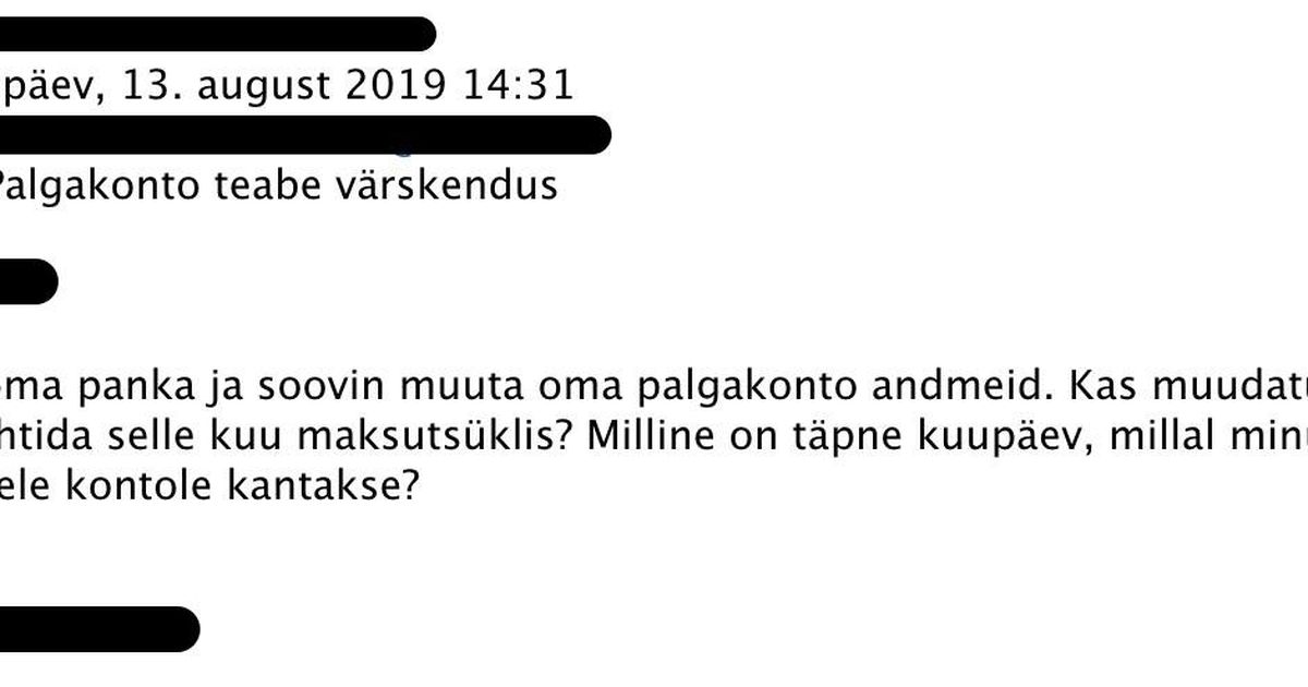 Levimas on järjekordne petukirjade laine