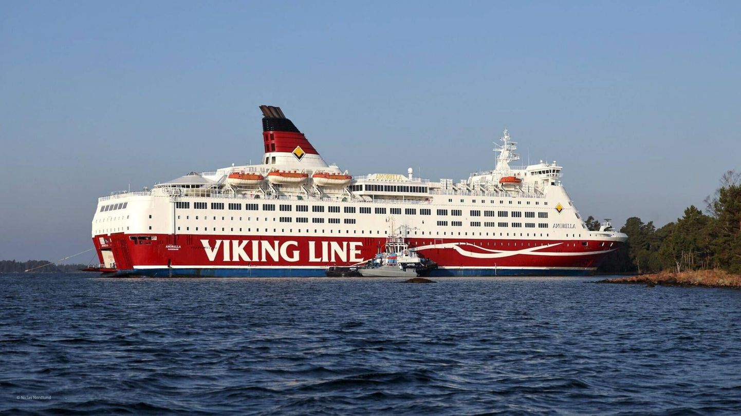 Круизное судно Viking Line.