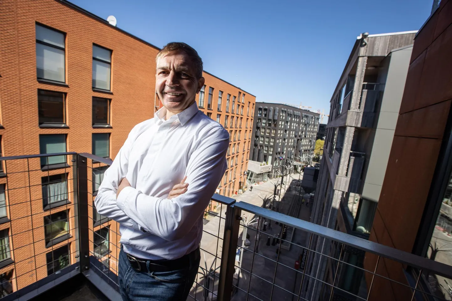Urmas Sõõrumaa rõhutab EOK kaalukat rolli mitte ainult tippspordi, vaid ka tervise ja liikumise edendamisel.   foto: Tairo Lutter