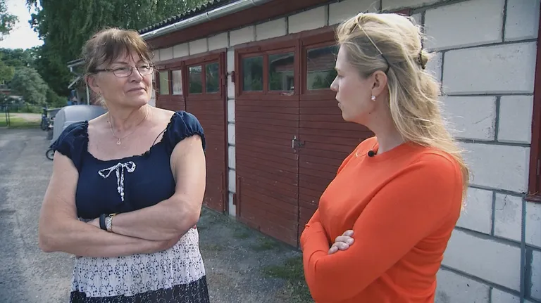 Vasakul süüdi mõistetud Malle Kobin ja paremal Katrin Lust.