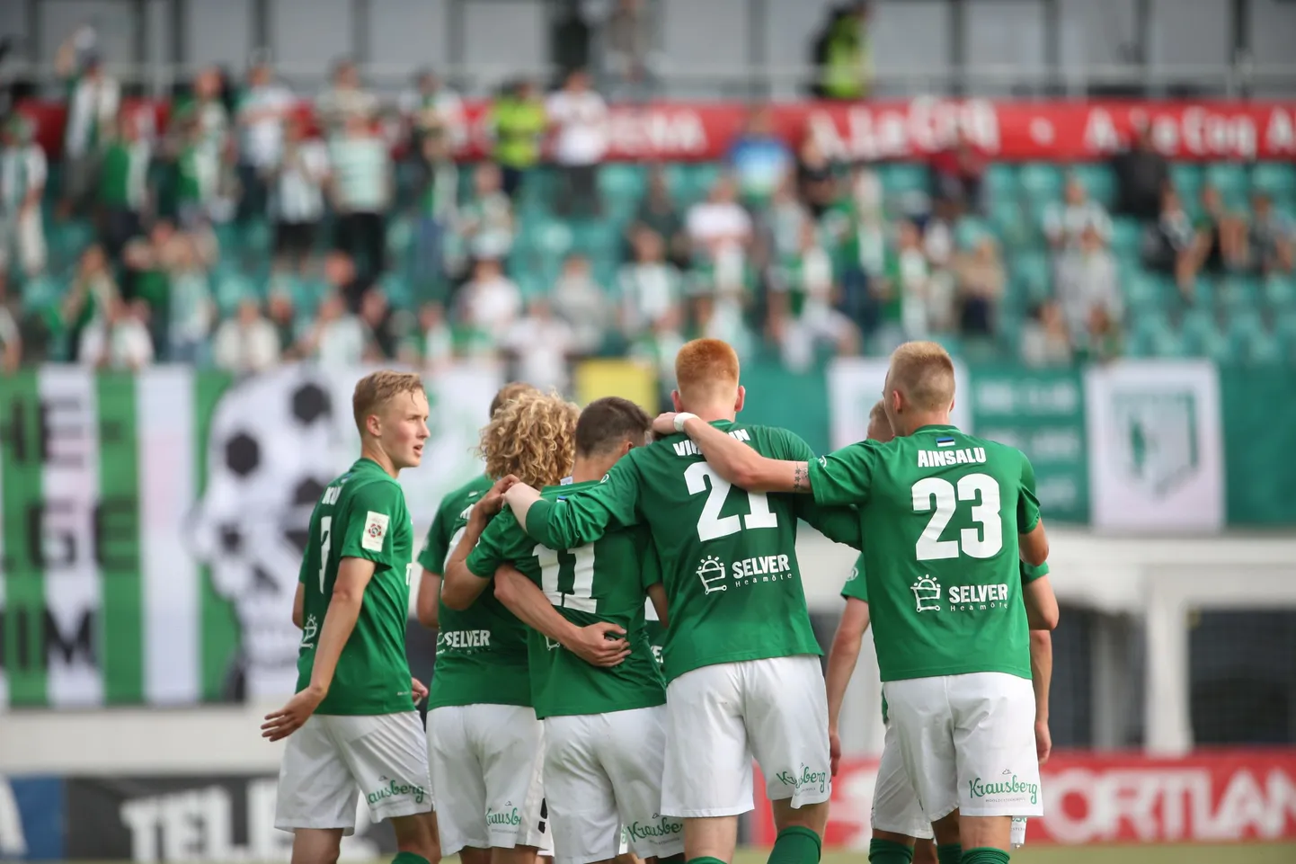 FC Flora mängijad.