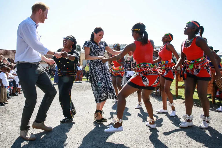 Prints Harry ja Sussexi hertsoginna Meghan Lõuna-Aafrika Vabariigis Kaplinnas