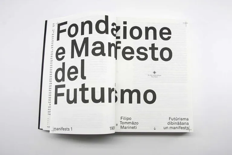 "Manifests. No futūrisma līdz mūsdienām"