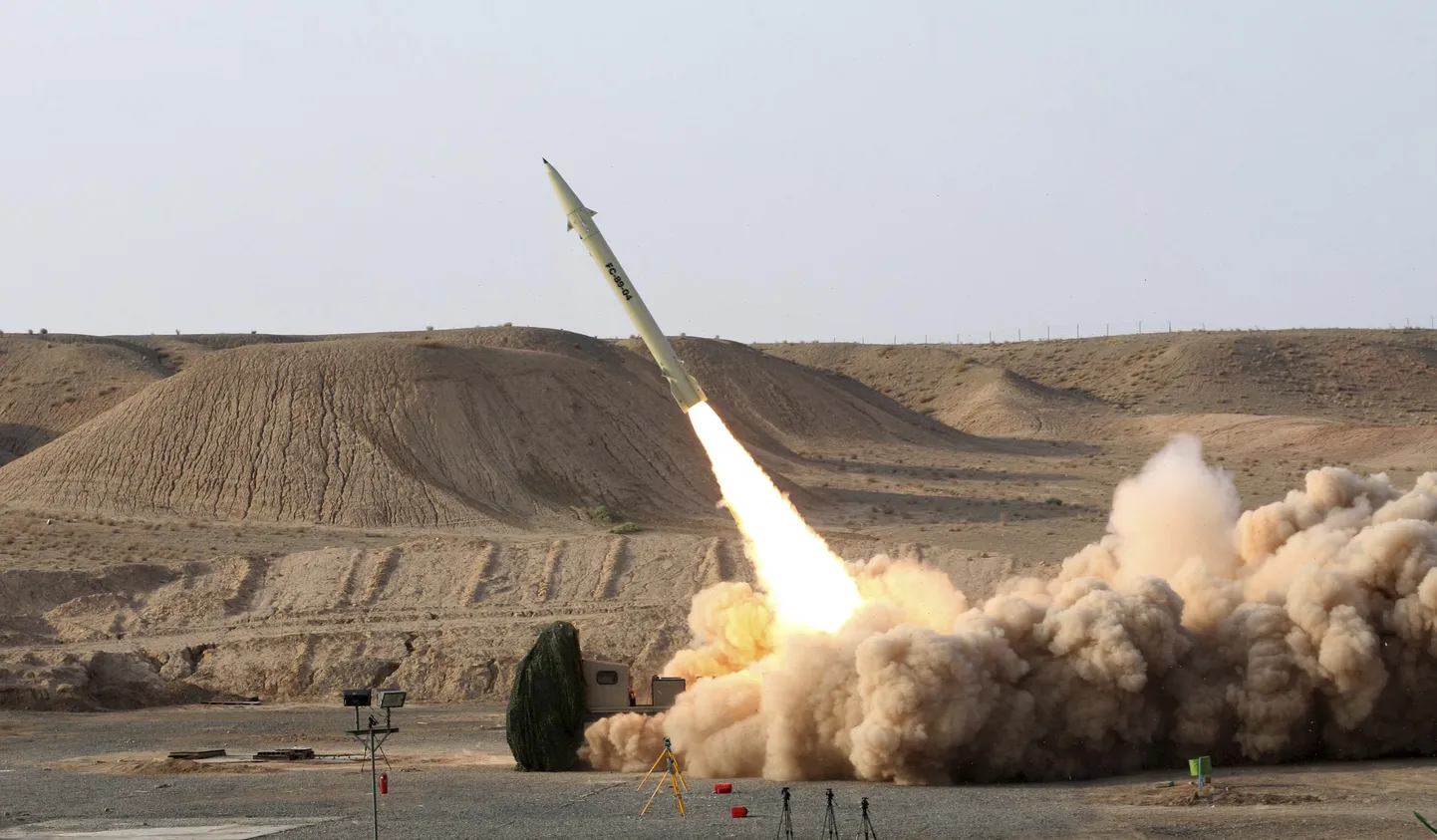 Fateh-110 ballistiline rakett.