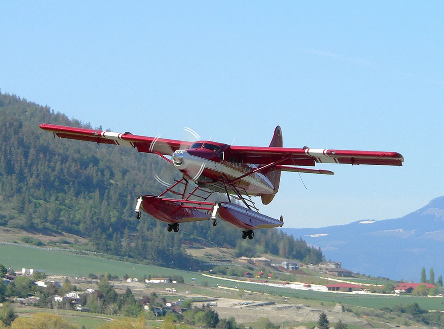 Ühemootoriline väikelennuk DeHavilland DHC-3T