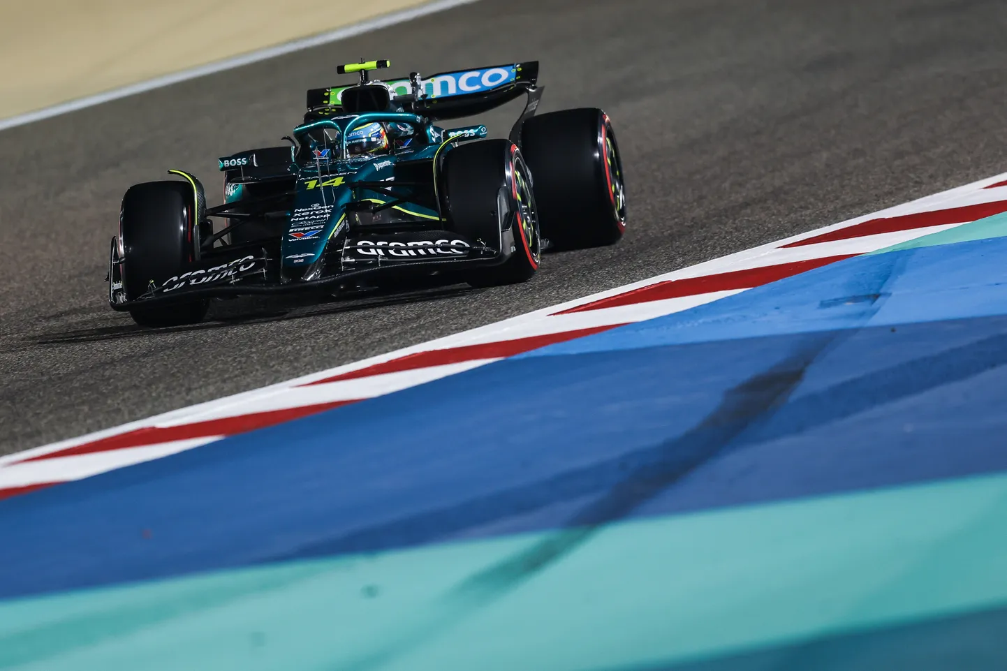Fernando Alonso Bahreini GP-l.