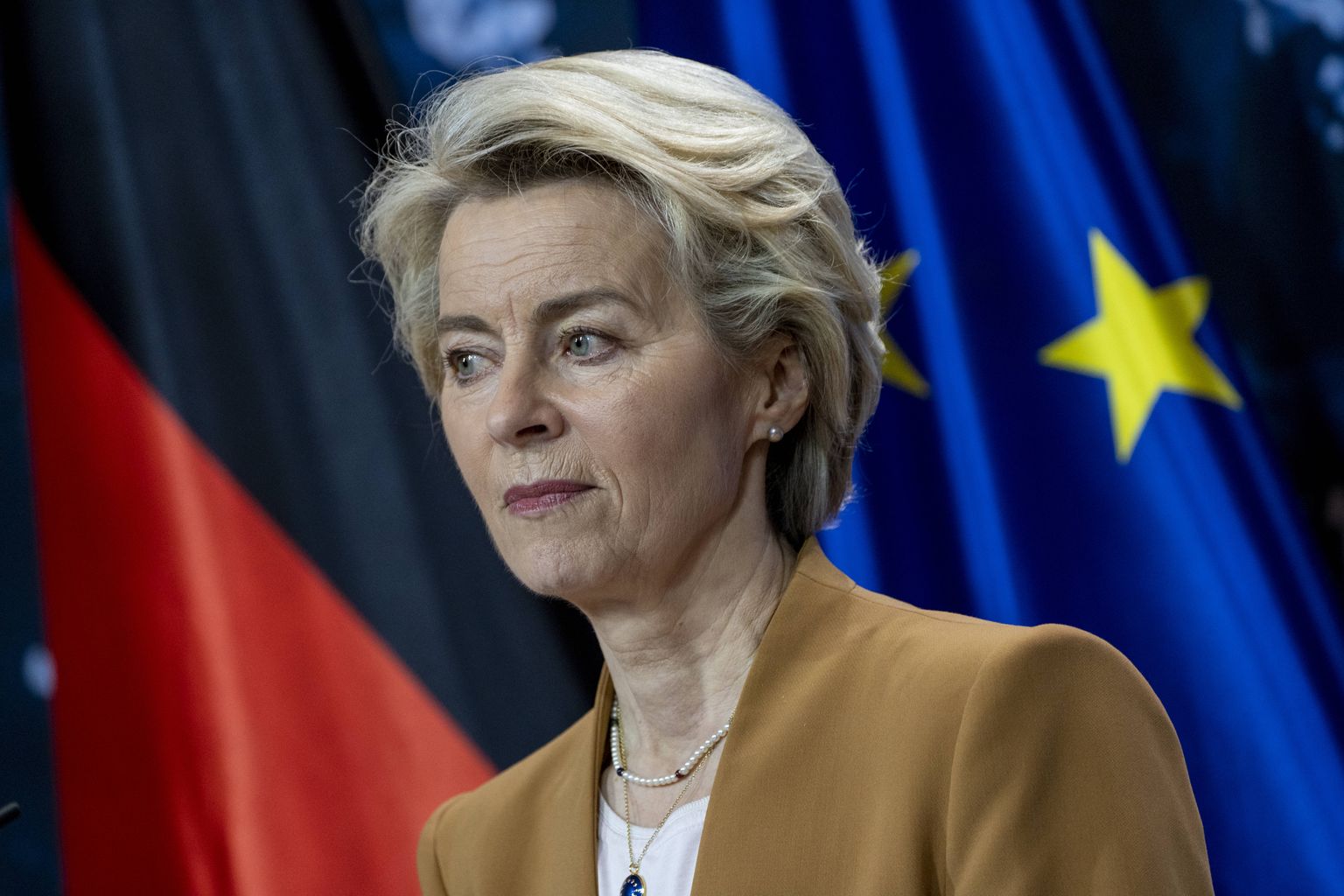 Euroopa Komisjoni president Ursula von der Leyen eelmisel nädalal.