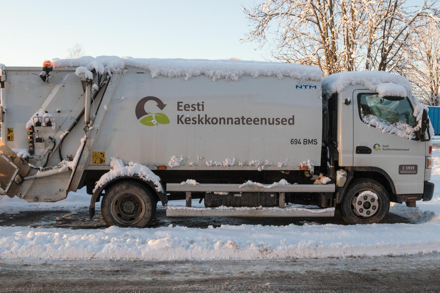 Eesti Keskkonnateenuste prügiveoauto