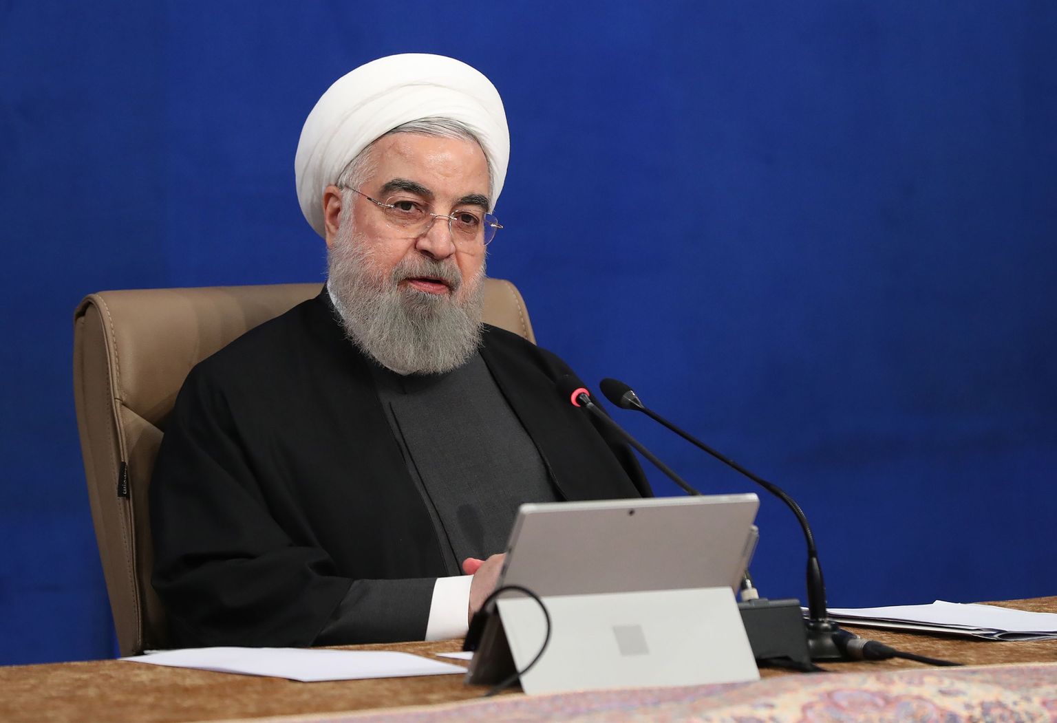Irānas prezidents Hasans Ruhani