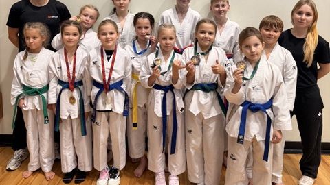 Taekwondo-lapsed näitasid Jelgavas taset