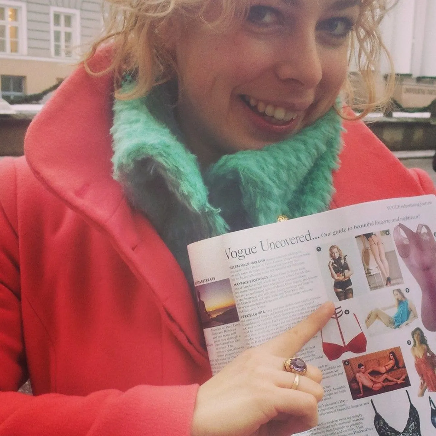 Helen Valk-Varavin ja ajakiri Vogue