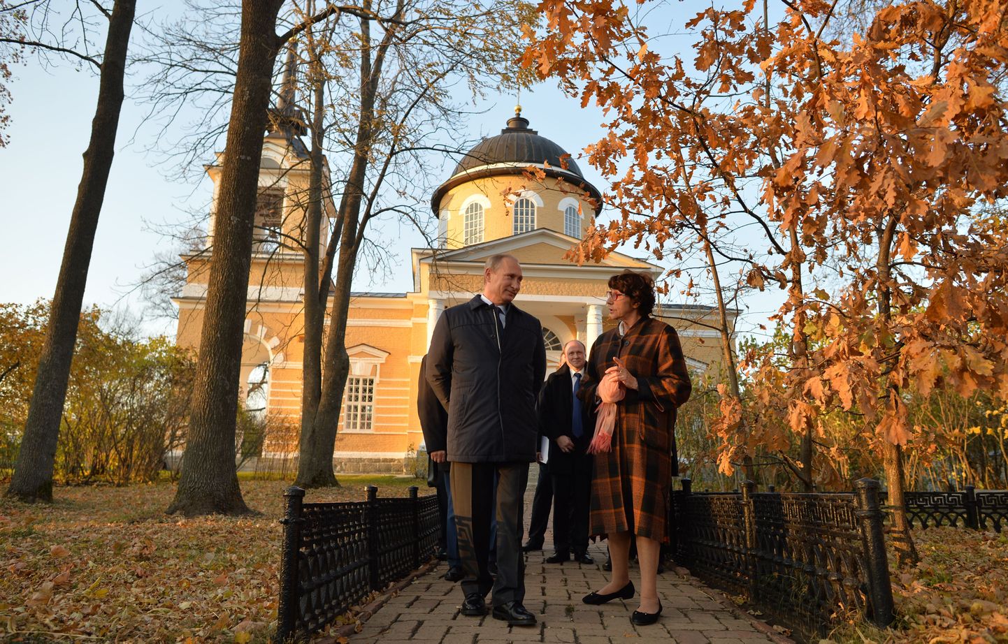 Eile külastas Putin poeet Mihhail Lermontovi majamuuseumit.