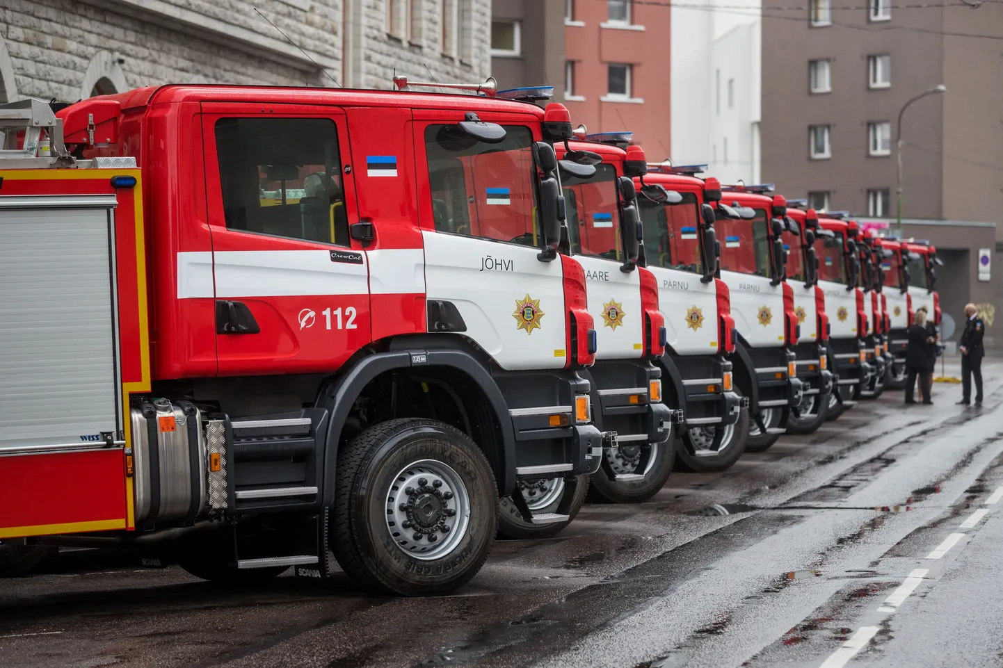 Päästeamet esitles uusi põhiautosid nimega Krõõt