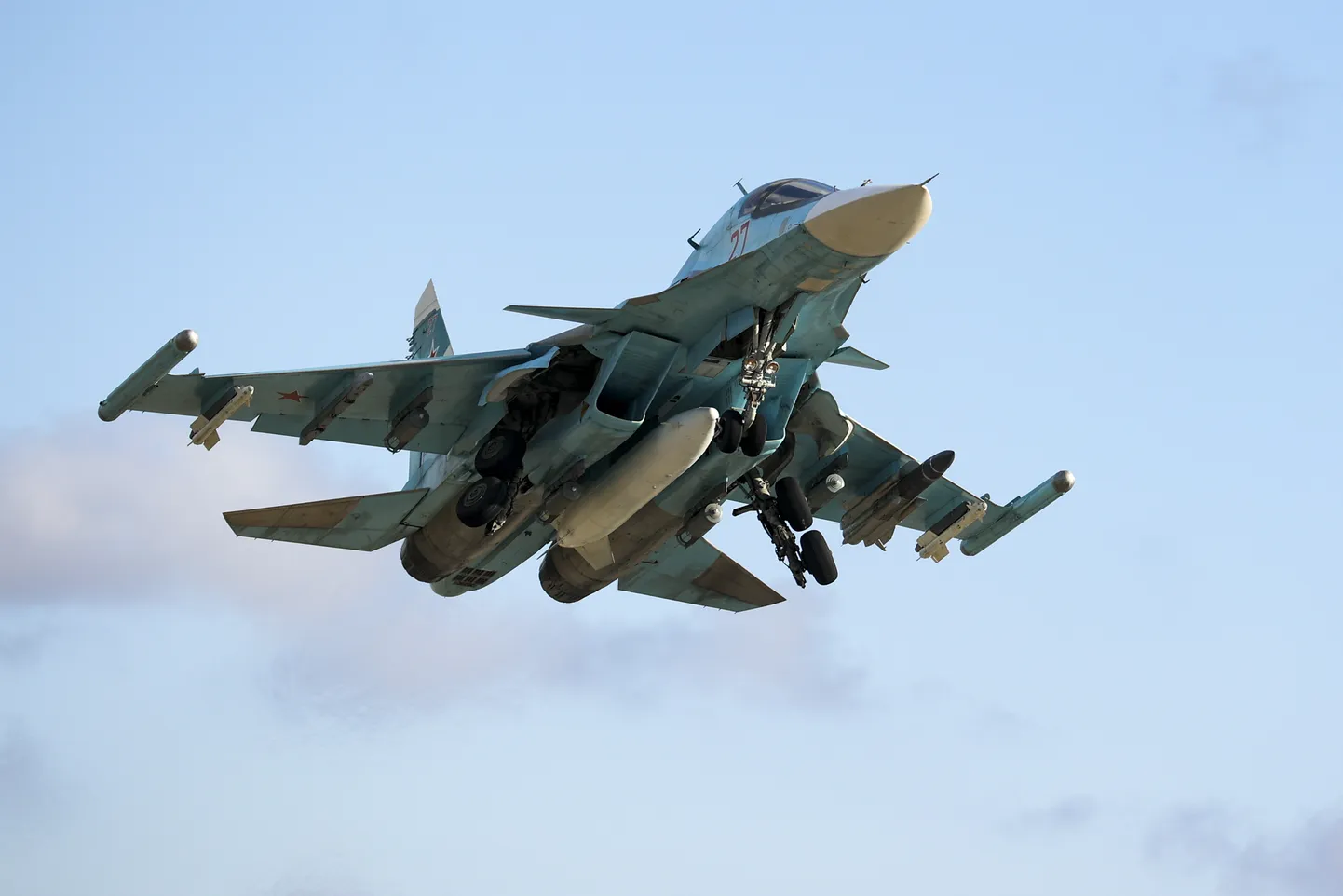 Vene pommituslennuk Su-34