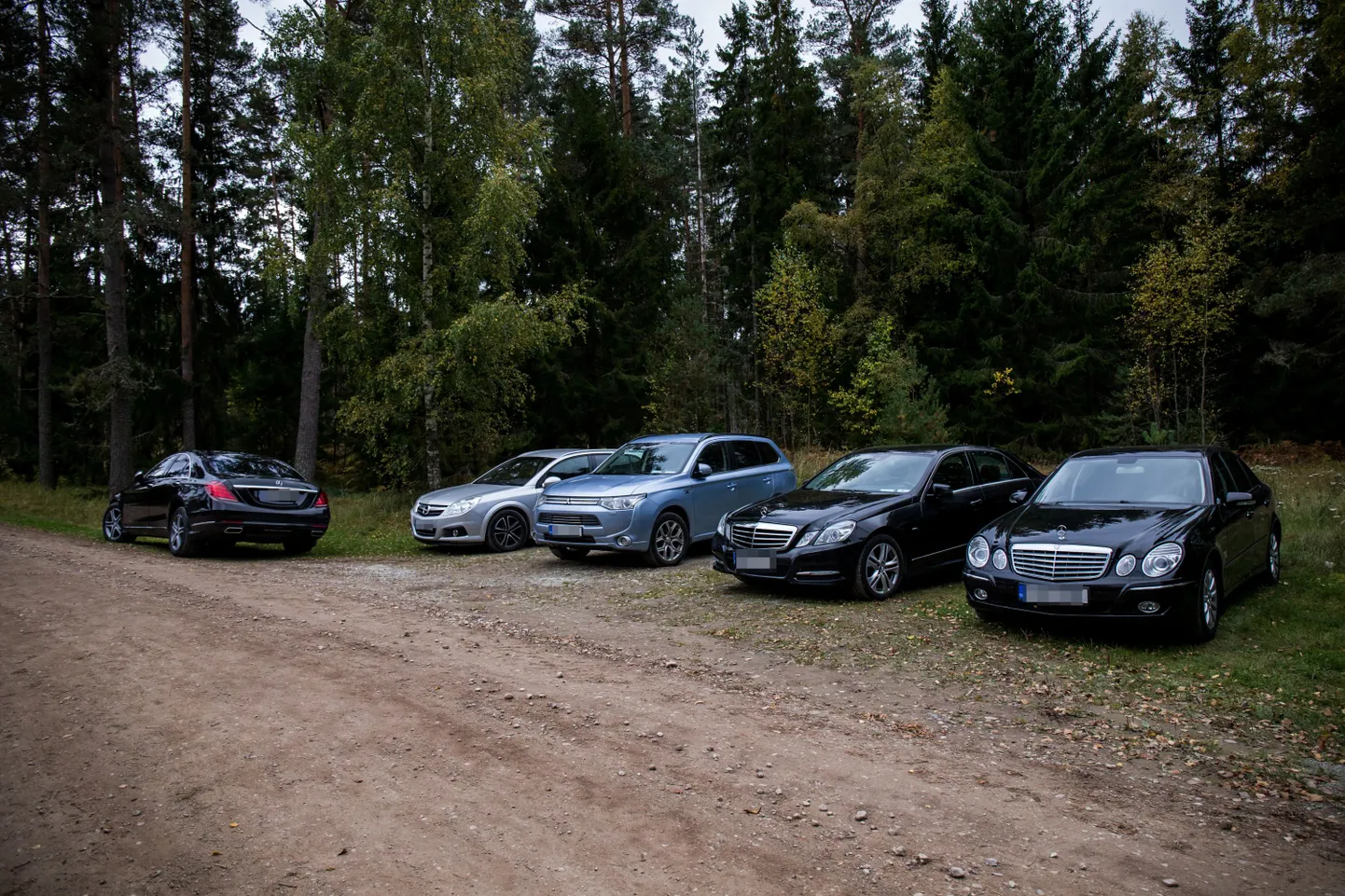 Ametiautod. Foto on illustreeriv.