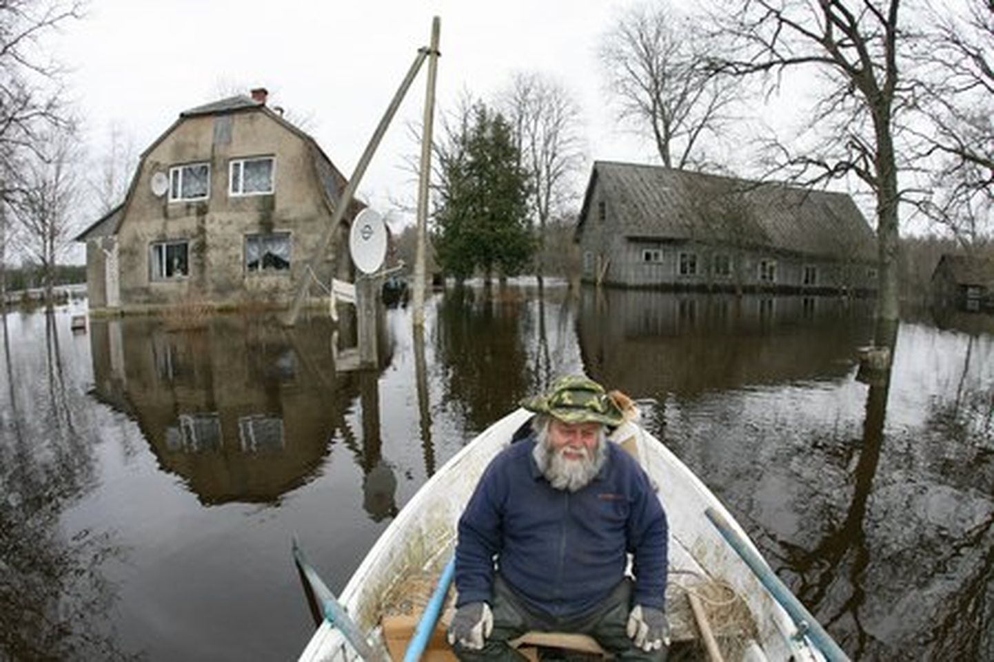 Tänavu on Soomaal palju üleujutusi olnud ning sellele ei paista Indrek Heina sõnutsi lõppu isegi talvel.