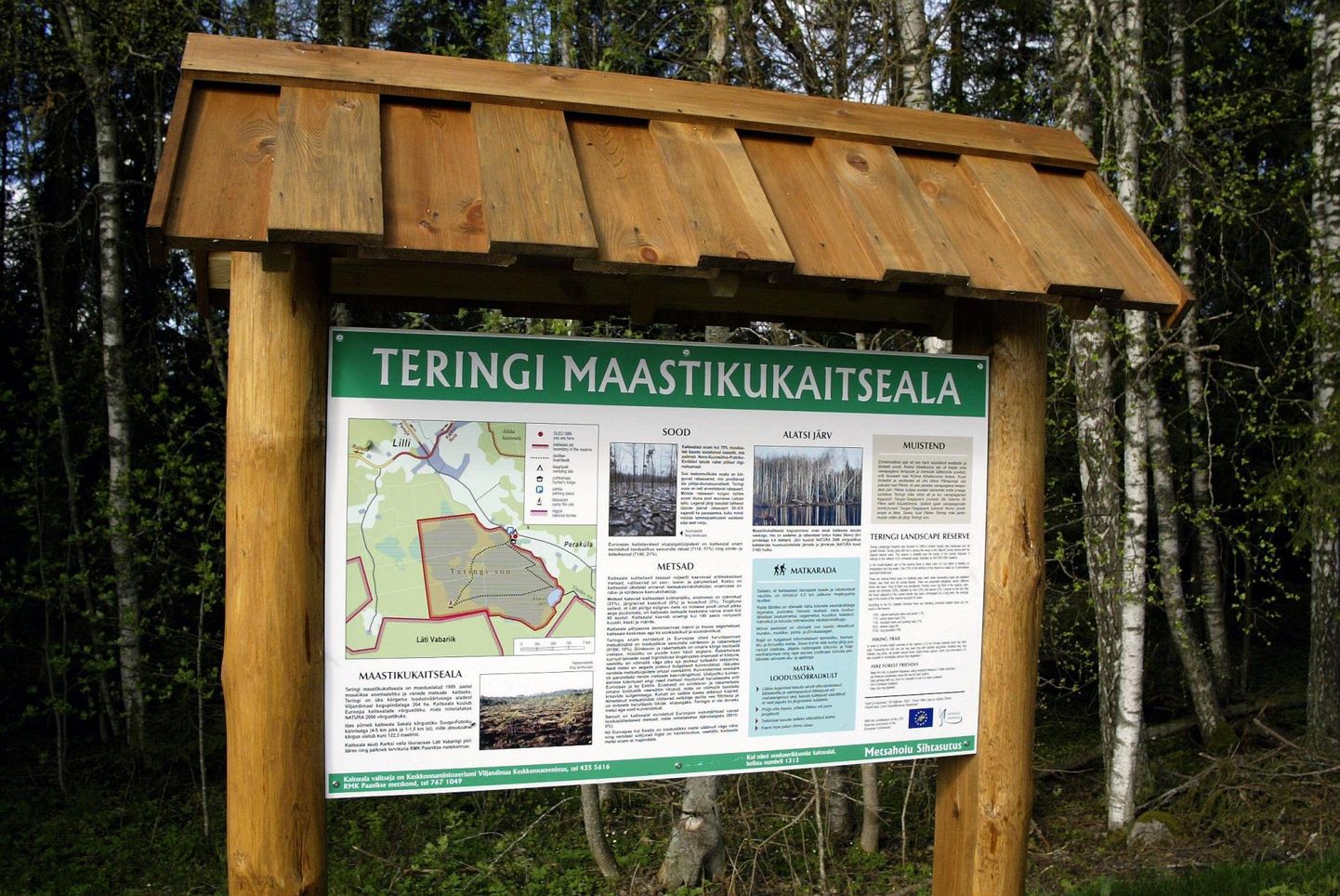 Lilli külas on Teringi maastikukaitseala olnud juba 1999. aastast ning nüüd planeeritakse sinna Teringimetsa looduskaitseala.