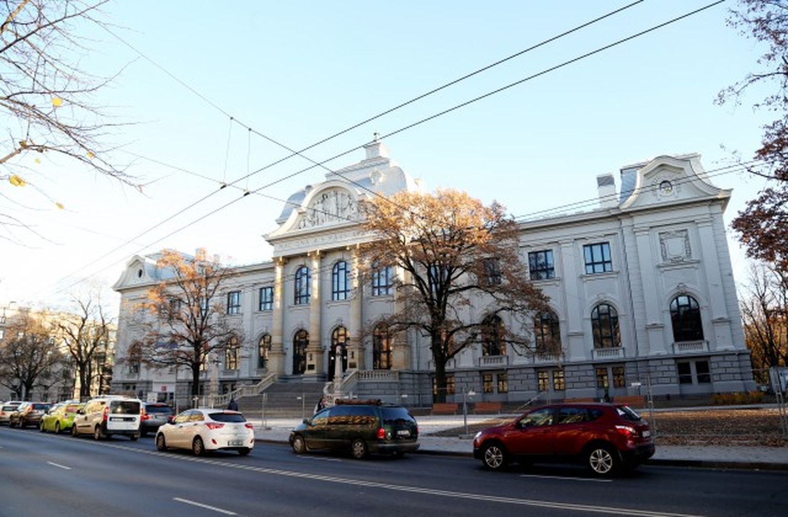 Atjaunotās Latvijas Nacionālā mākslas muzeja telpas