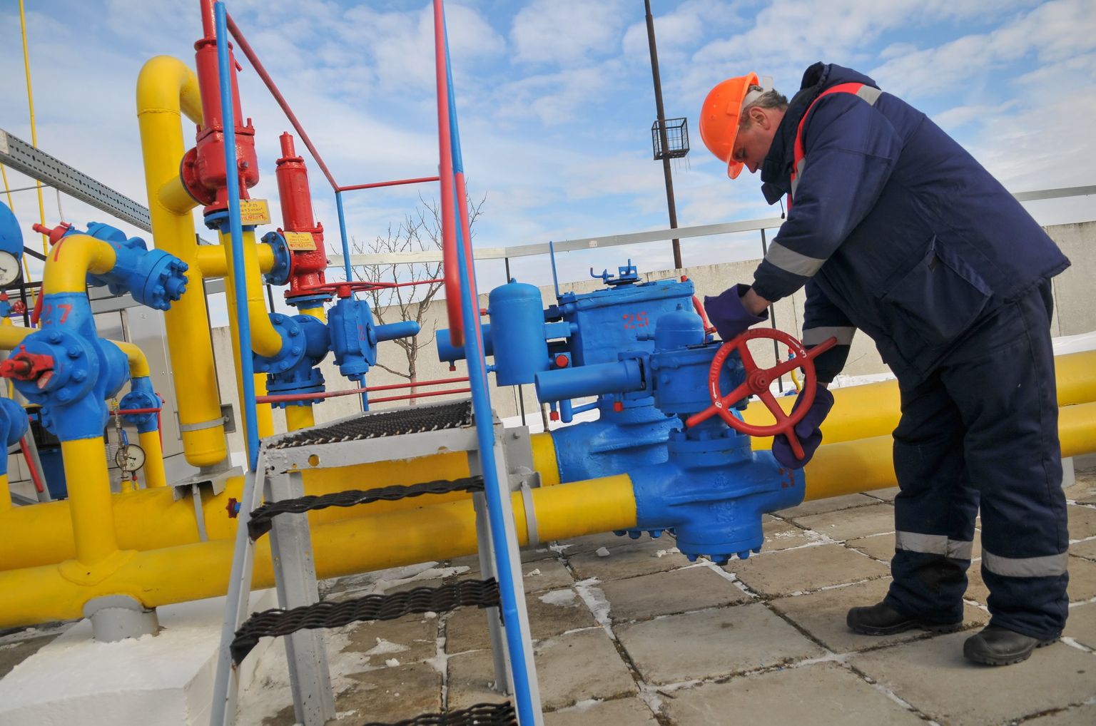 Gazpromi gaasihoidla Ukrainas.