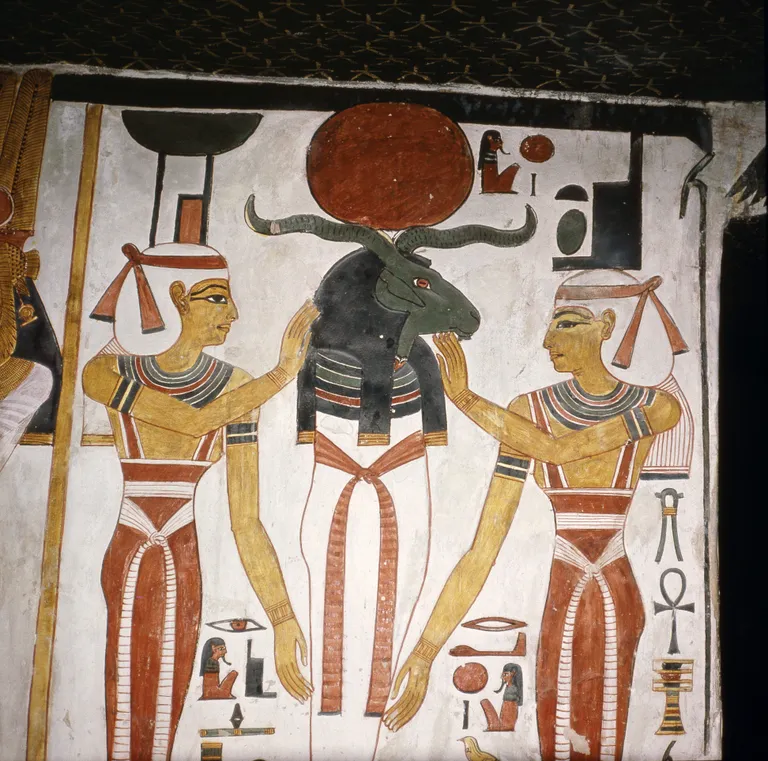 Detail kuninganna Nefertari hauast / Scanpix