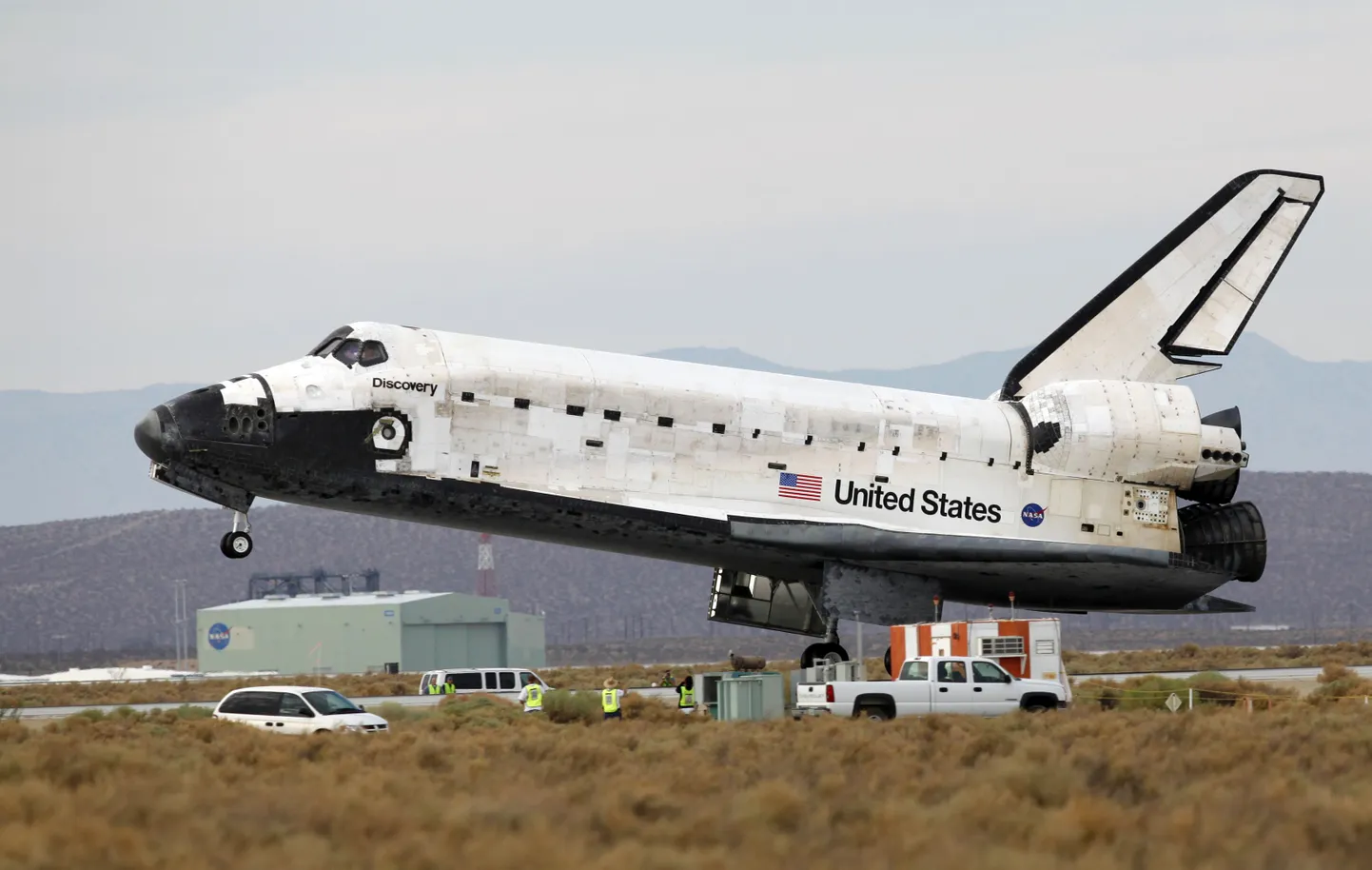 Discovery maandub Mojave kõrbes