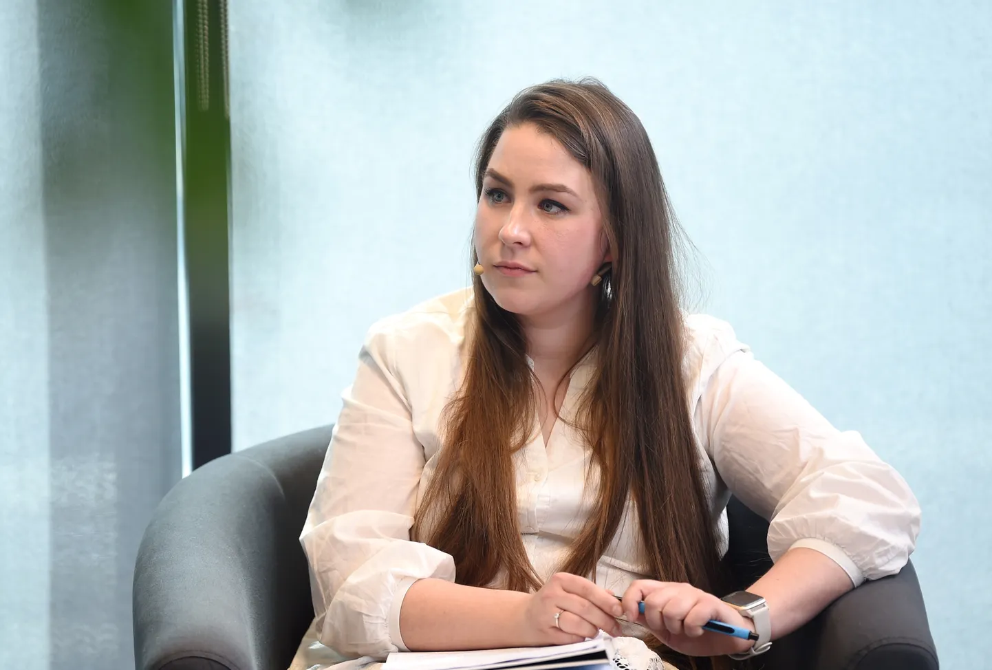 Diskusijas vadītāja, informācijas aģentūras LETA žurnāliste un redaktore Anastasija Tetarenko piedalās Eiropas Savienības pārstāvniecības Latvijā un informācijas aģentūras "LETA" rīkotajā diskusijā "Kā dzīvot Eiropā un Latvijā jaunā drošības realitātē?".