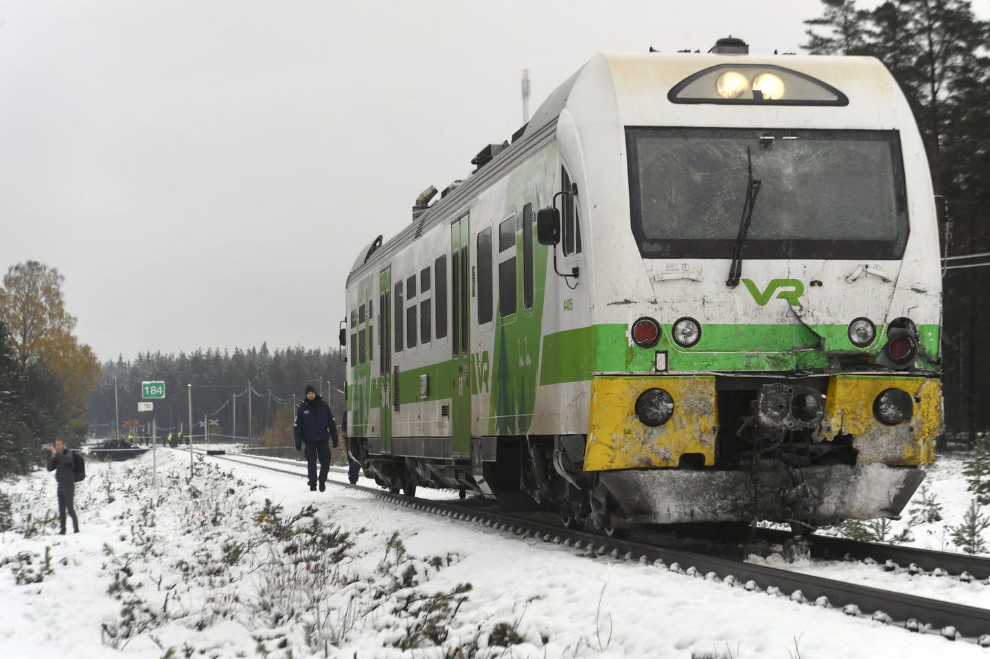 2017. aastal Soomes ajateenijate surmaga lõppenud õnnetuses osalenud rong.