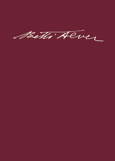 «Betti Alver. Bibliograafia 1927‒2022».