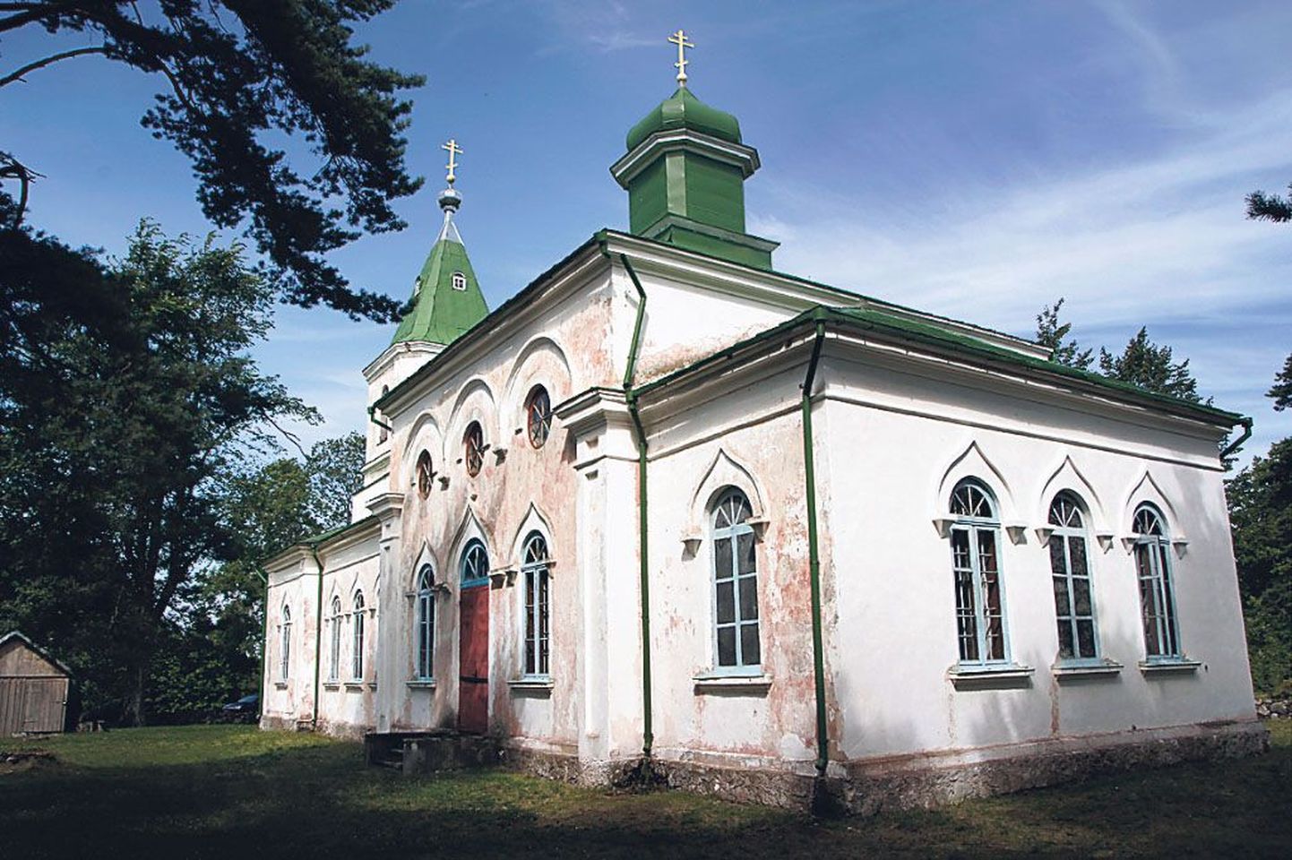 Häädemeeste apostliku õigeusu Issandamuutmise kirik ehitati 1872. aastal, kogudus oli selleks ajaks tegutsenud juba 23 aastat.